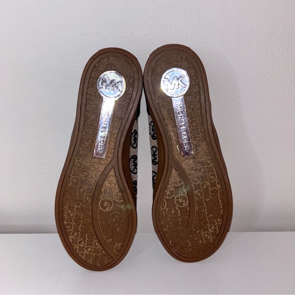 Michael Kors Logo Sneakers Black and Brown. - Picture 5 of 11